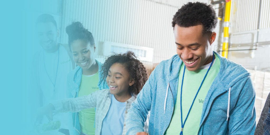 Social workers using HMIS software to provide housing to homeless children