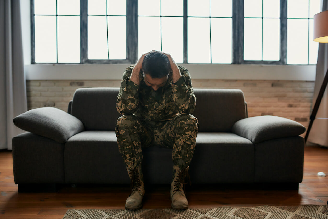 Veteran Suffering with PTSD